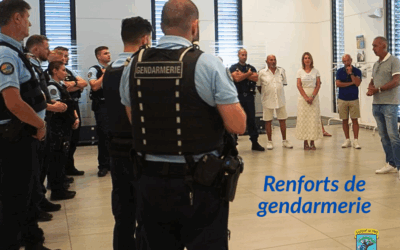 Sécurité | Renforts de la Gendarmerie pour un été en toute sécurité