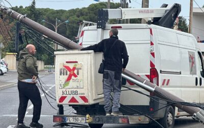 Intervention en cours – Rue Marcel Bodelle
