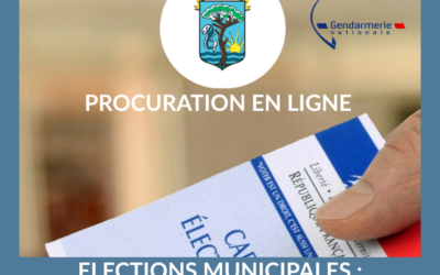 Permanences de la Gendarmerie en Mairie pour vos procuration en ligne