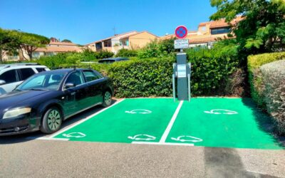Bornes électrique sur Sausset-les-Pins