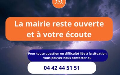 ALERTE INTEMPÉRIES : le Plan communal de sauvegarde activé à Sausset-les-Pins