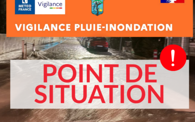 INTEMPÉRIES – POINT DE SITUATION ET CONSIGNES DE SÉCURITÉ